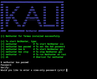 kali linux nethunter no root